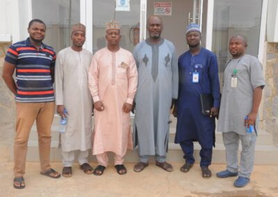 The official visit of our HMO’s representatives and officials from Kaduna State Contributory Health Management Authority KADCHMA to our factory on the 30th of June, 2021.